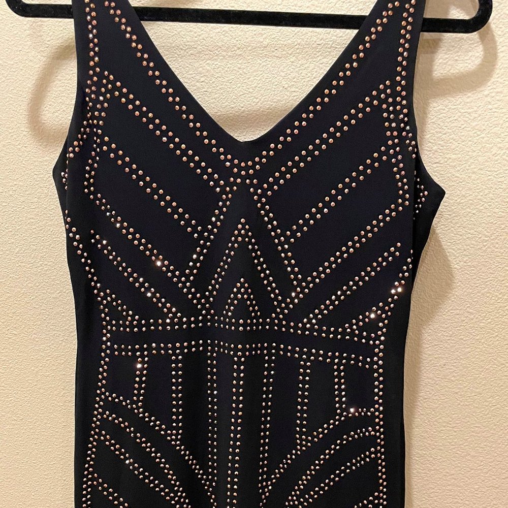 Carmen Marc Valco Black Sleeveless Dress - Sz M